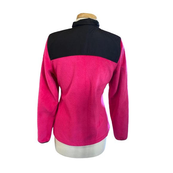 Fila Pink Fleece Sport Zip Up Jacket Womens S - Picture 2 of 8